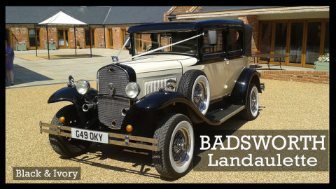 Badsworth Landaulette Saloon - EWC Wedding Cars - EWC WEDDING CARS