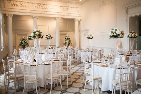 Wedding Breakfast in the Adam Hall - Compton Verney