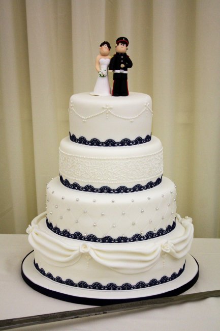 Military Wedding Cake - Cakes By Adele