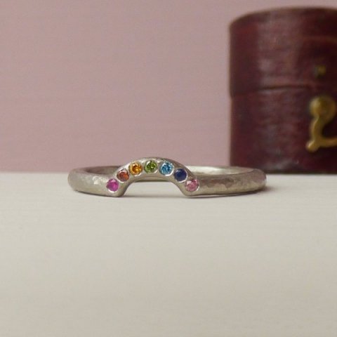 The Platinum-Chakra Ethical Wedding Ring - Shakti Ellenwood Precious Jewellery
