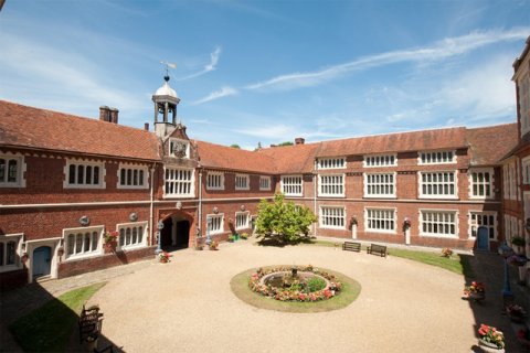 Inner Courtyard - Gosfield Hall