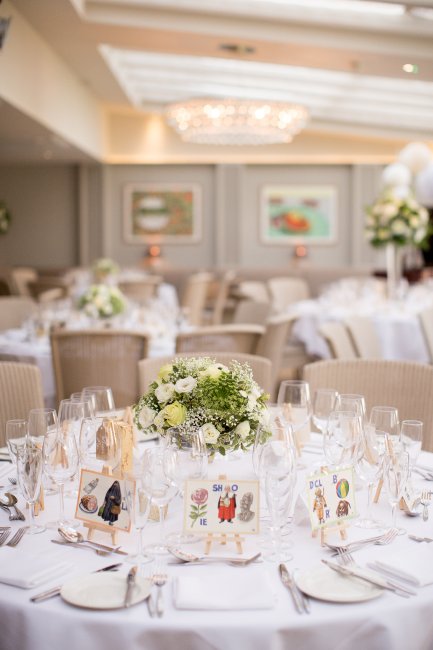 Garden Room set up 1 - The Hoste 