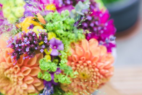 vibrant autumn bouquet - Pollen Floral Joy 