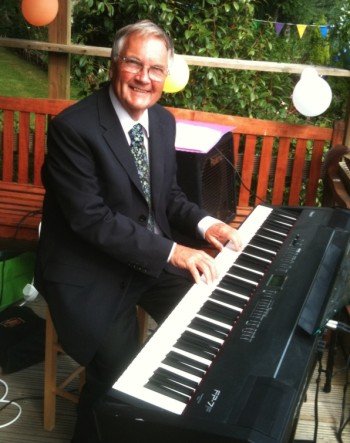 It you do not have a piano in situ, you will still hear beautiful sounds from my digital piano shown here. - Alex Govier