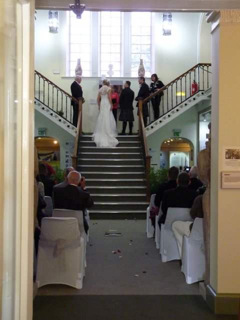A wedding in the Museum - Elgin Museum