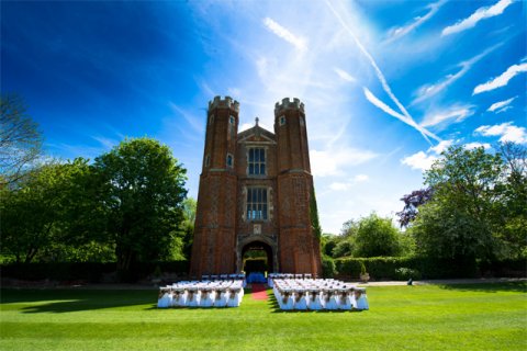Tower Outdoor Ceremony - Leez Priory
