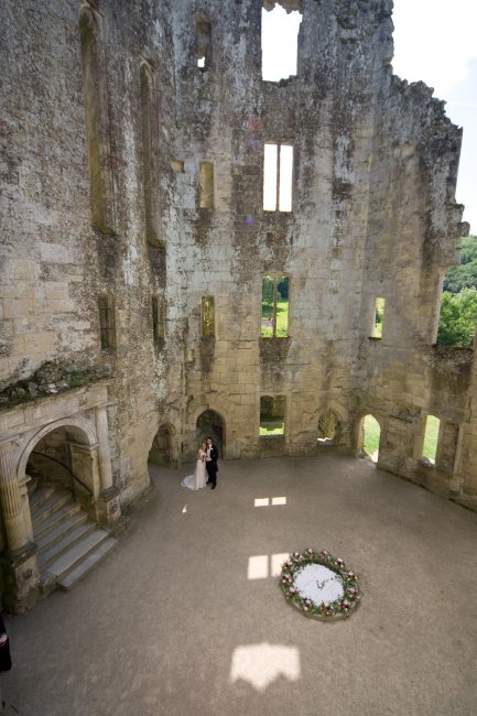 The Courtyard - Old Wardour Castle