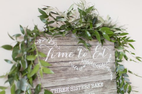 Wedding Menu - Three Sisters Bake
