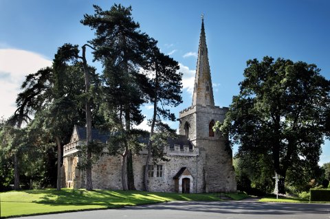 The 13th Century on-site Brooksby Church - Brooksby Hall
