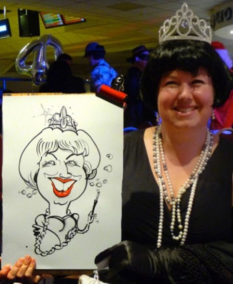 Wedding Guest Books - Caricatures by Soozi-Image 40028