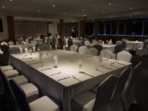 Blank Table Set Up - Crews Hill Golf Club