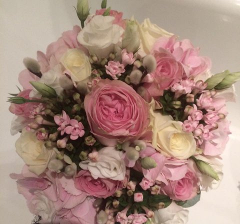 Hand-tied bridal bouquet - SS Floral Events 