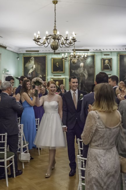 Wedding ceremony in the Picture Gallery - The Foundling Museum 