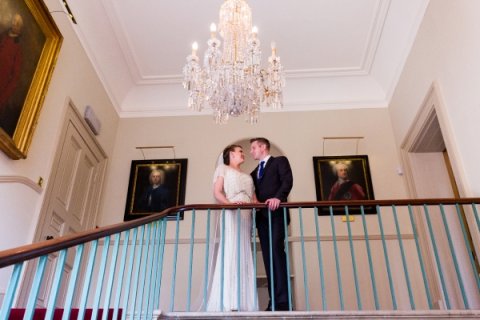 Judges House staircase - an impressive entrance - The Old Shire Hall