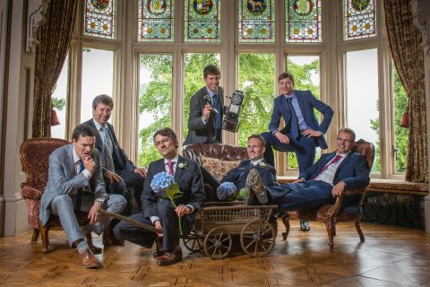 Grooms Party - Anthony Ball Photography