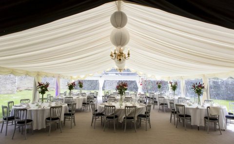 clear walls for the view - 24 Carrot Events