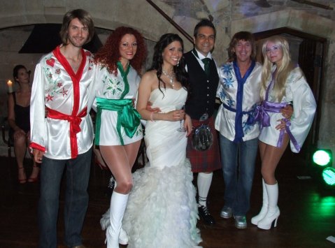 Thornbury Castle wedding - ABBA Chique