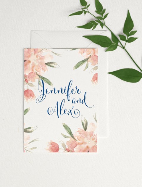Festival Wedding Stationery - With love wedding stationery