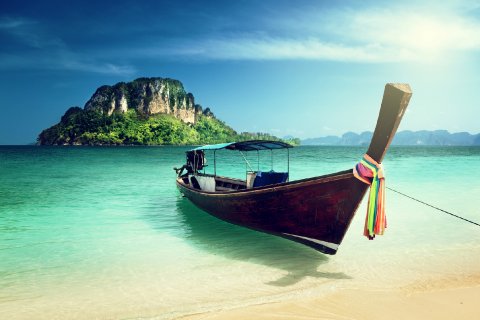 Longtail boat, Thailand - Far and Away Luxury