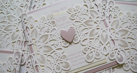 Laser Cut Design - LEA Handcrafted Wedding Stationery