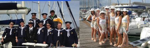 Dressed to impress! - Four Seasons Yacht Charter