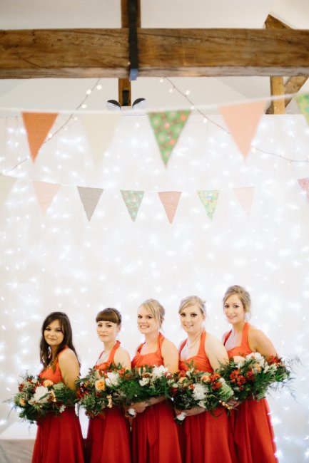 Fabulous warm rich colours. Photograph by www.marknewtonweddings.co.uk - Daisy Chain