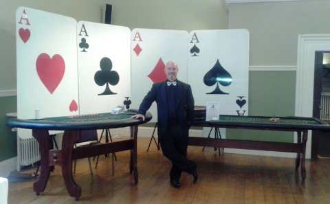 2 table set up - Fun Casino Events