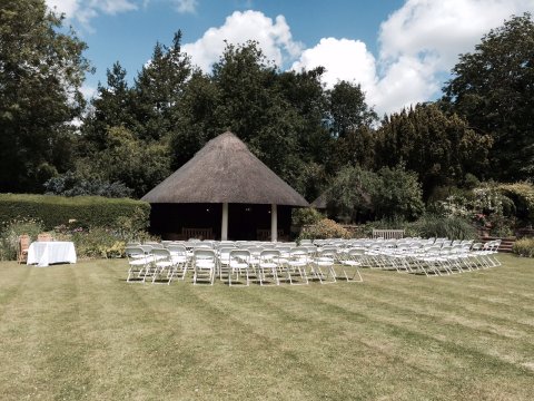 Thatched Summer House - Outside Wedding - Otley Hall
