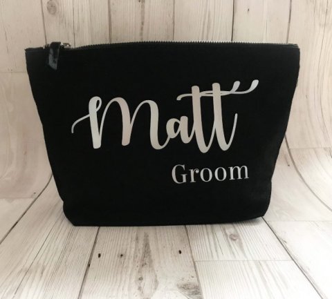 Groom Washbag - The Personalised Wedding Room