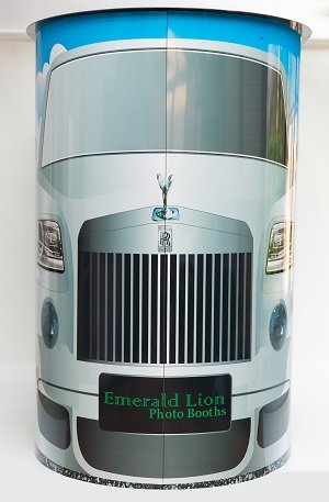 Rolls Royce Booth - Emerald Lion Photo Booths Limited