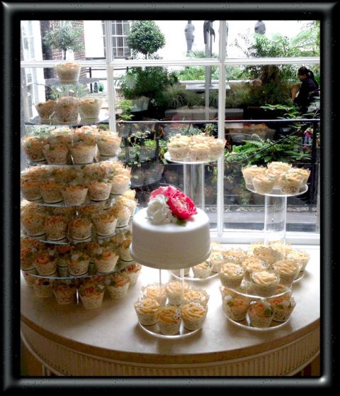 Cupcakes and Peonies - Peace Of Cake London