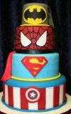 Superhero Cake - Melanie Ferris Cakes