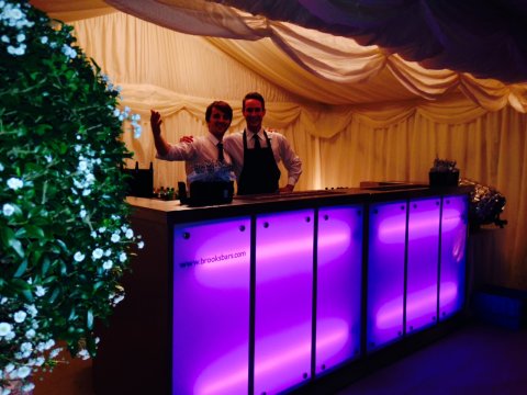 Purple 3m Bar from £299 - Brooks Bar Hire