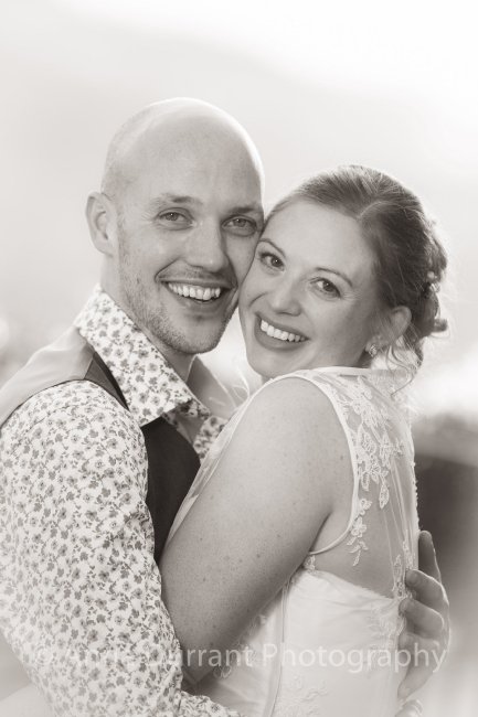 A fun bride and groom picture - Anna Durrant Photography