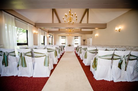 Ceremony in the Cathedral Suite - The Legacy Rose & Crown Hotel