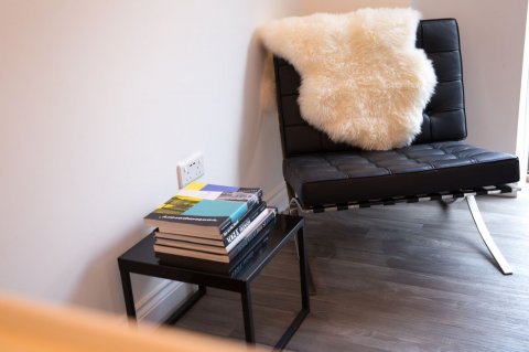 cosy reception area - Beaux Health & Wellbeing