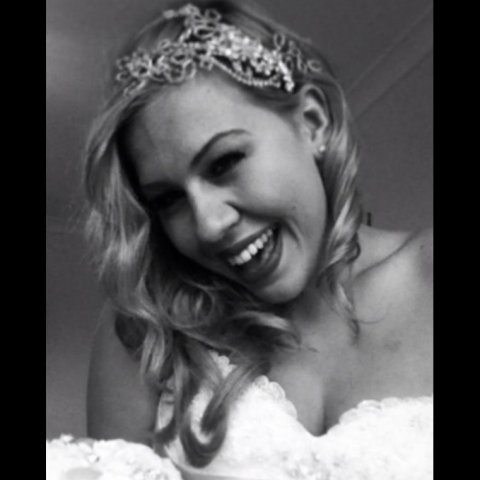 vintage side tiara using family jewels - Caroline's Combs 