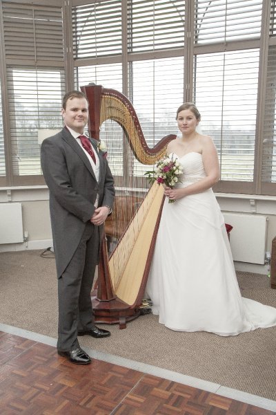 with my gorgeous harp - Meredith McCracken - Harpist