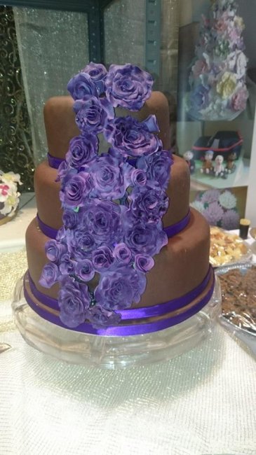 Purple Roses - Mad Cakes