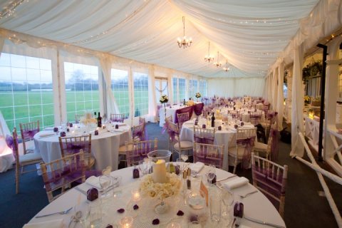 Winter Marquee Inside - London Shenley Club