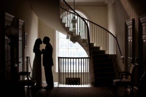 Couple portrait in Salle Hall - Duncan Kerridge Photography
