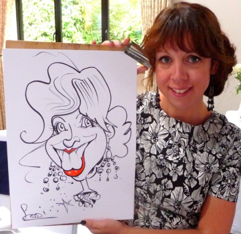 Wedding Guest Books - Caricatures by Soozi-Image 40043