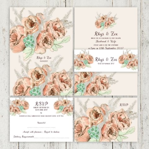Wedding Invitations and Stationery - Zoe Barker Design-Image 37685