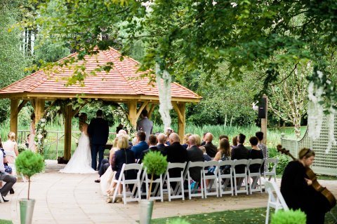 Outdoor Ceremony - The Venue at Moddershall Oaks