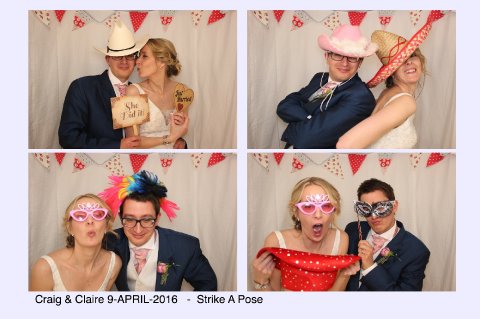 Wedding Photo and Video Booths - Strike A Pose Photo Booth-Image 21829