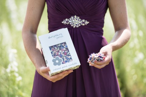 1 Litre of Throwing Confetti - Shropshire Petals