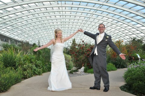 Inside the Great Glasshouse - The National Botanic Garden of Wales