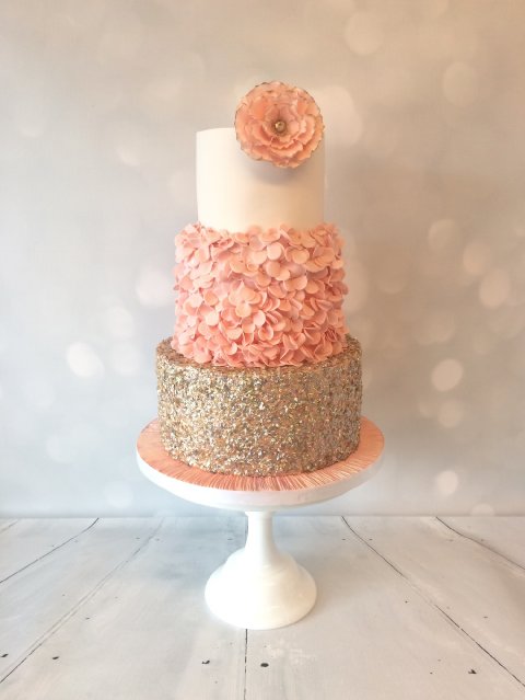 Wedding Cakes - White Rose Wedding Cakes-Image 23602