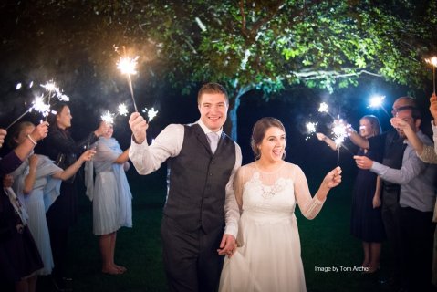 Sparkle at the end of the evening - Tattersalls