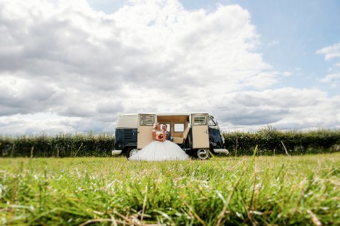 VW Camper Festoval Wedding - Ben Fones Photography
